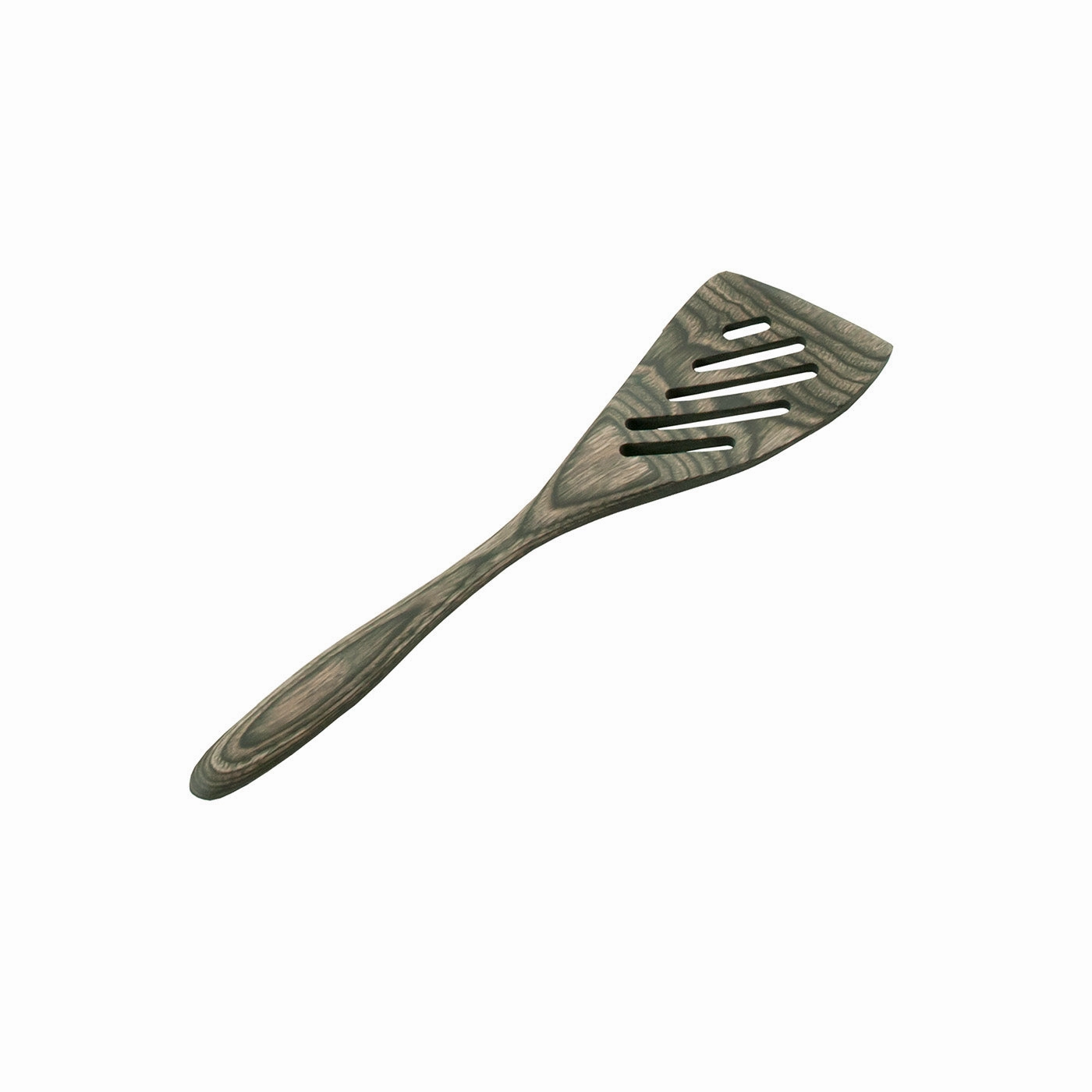 Island Bamboo 8-Inch Pakkawood Mini Slotted Spatula