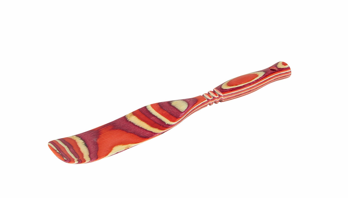 Island Bamboo Pakkawood 11-Inch Spurtle