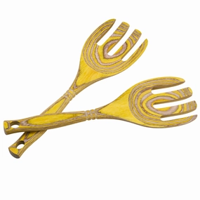 Island Bamboo Pakkawood 12-Inch Salad Claws Cooking Tools & Accessories mega discount