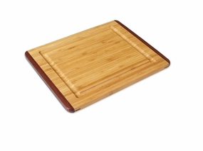 Island Bamboo Rainbow Pakka & Bamboo Carving Board w/ Gravy Groove, 14 x 11-Inch Cooking Tools & Accessories hot price