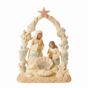 Jim Shore Coastal Nativity Figurine Figurines home decor discount