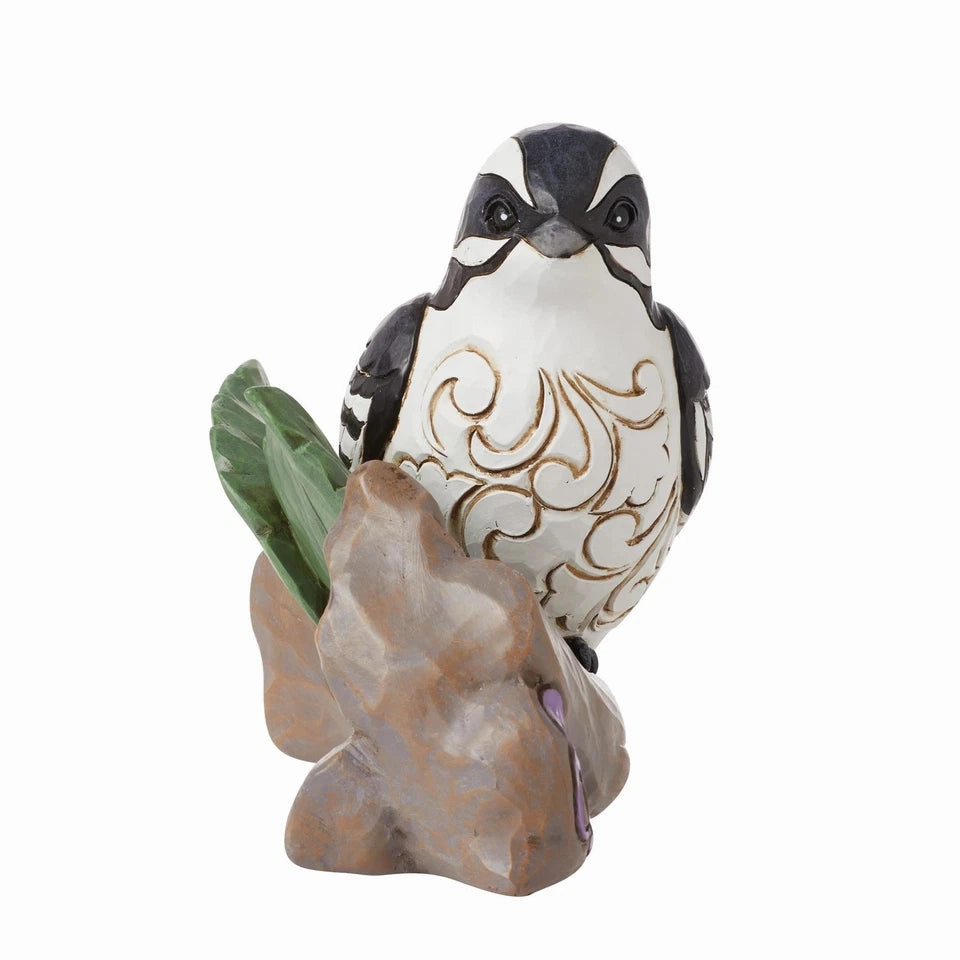 Jim Shore Downy Woodpecker Figurine