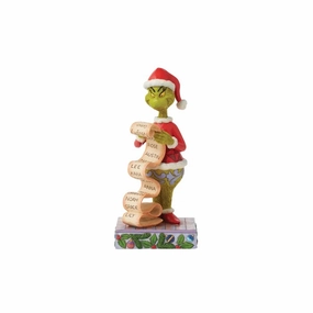 Jim Shore Grinch Naughty/Nice List Figurine Figurines home decor discount