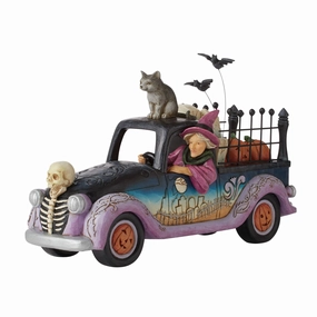 Jim Shore Heartwood Creek Halloween Truck Figurines home decor discount