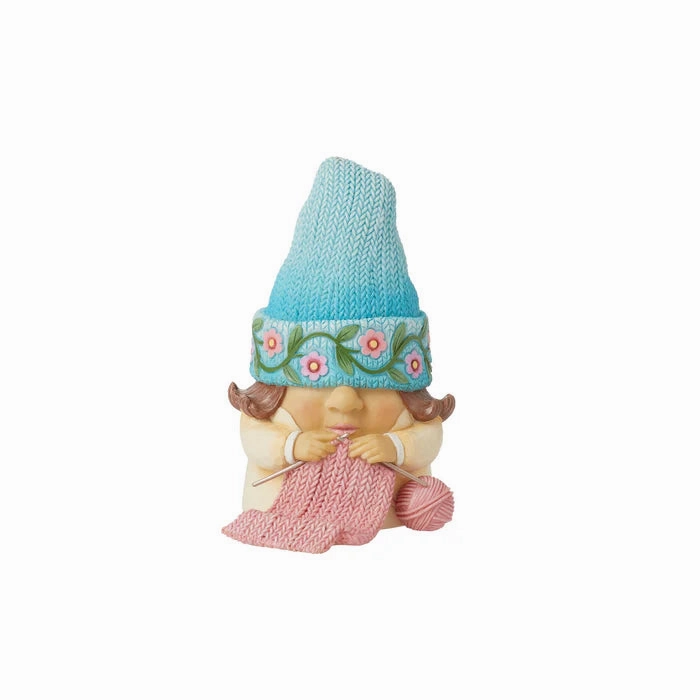 Jim Shore Knitting Hat Gnome Figurine Figurines home decor discount