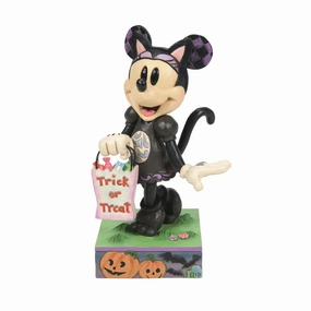 Jim Shore Minnie Black Cat Halloween Figurines home decor discount
