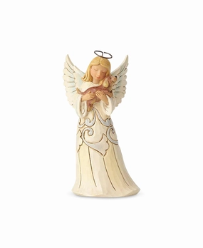 Jim Shore Pint Sized Angel with Dog Figurines home decor discount