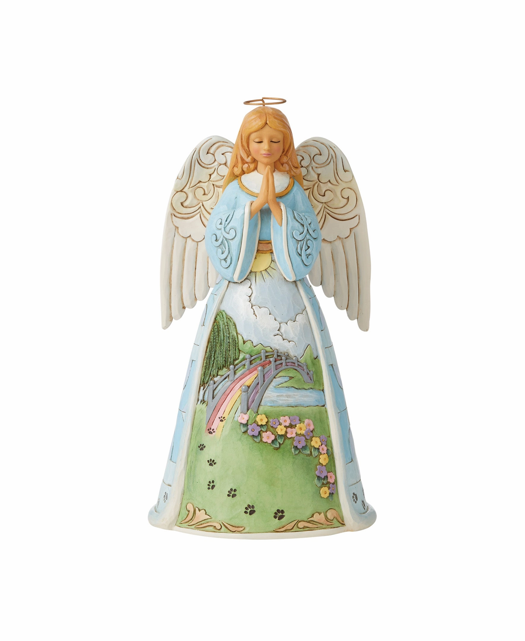 Jim Shore Rainbow Bridge Angel Figure Figurines home decor discount
