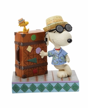 Jim Shore Snoopy and Woodstock Figurines home decor discount