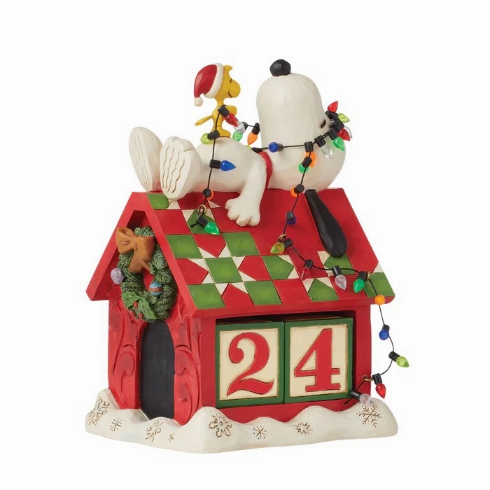 Jim Shore Snoopy's Countdown Calendar Figurines home decor discount