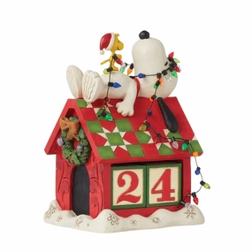 Jim Shore Snoopy's Countdown Calendar Figurines home decor discount