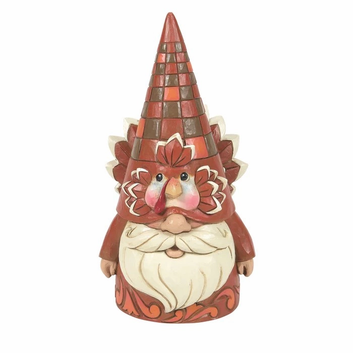 Jim Shore Turkey Gnome Figurine Figurines home decor discount