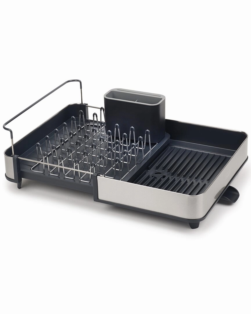 Joseph Joseph Extend Steel Expandable Dish Rack with Draining Spout Cookware online kitchen sale