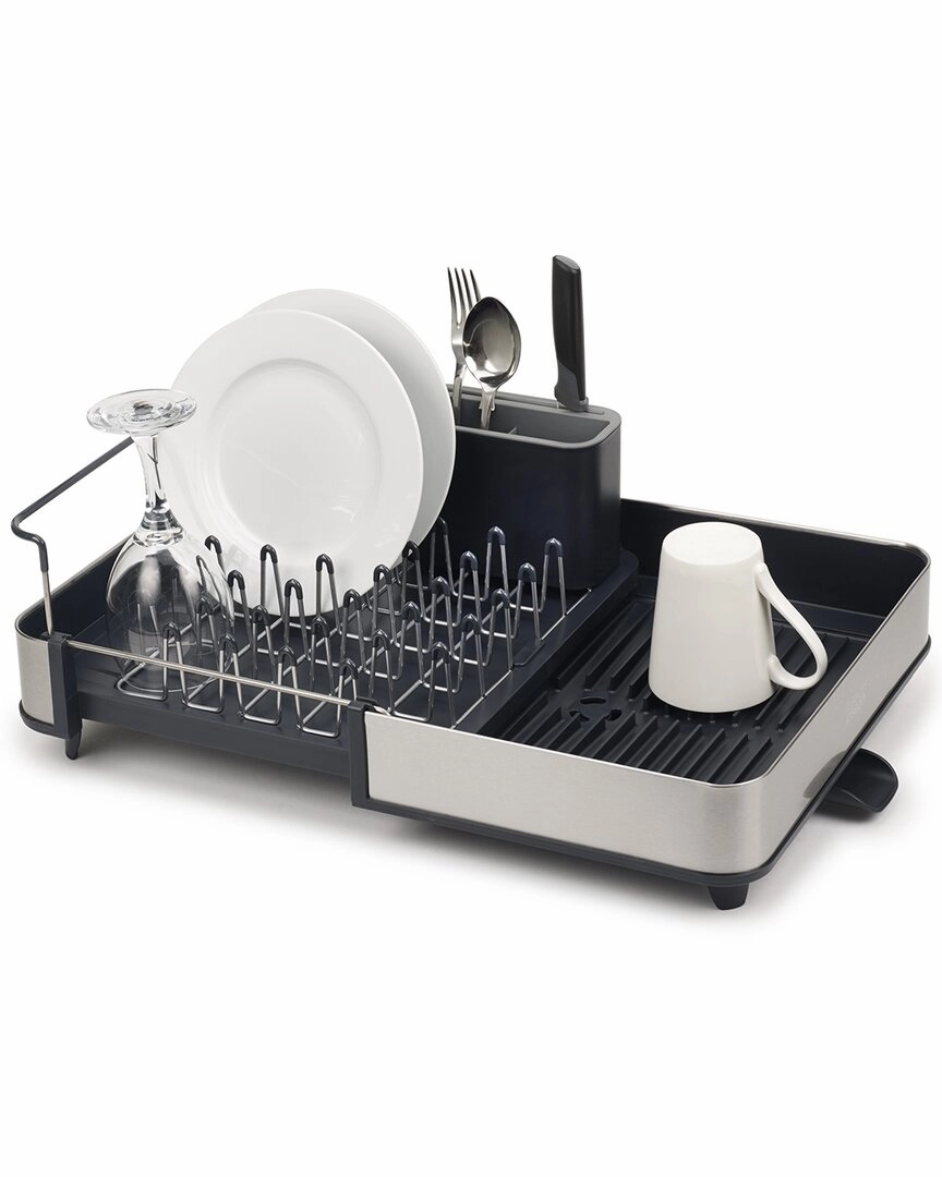 Joseph Joseph Extend Steel Expandable Dish Rack with Draining Spout