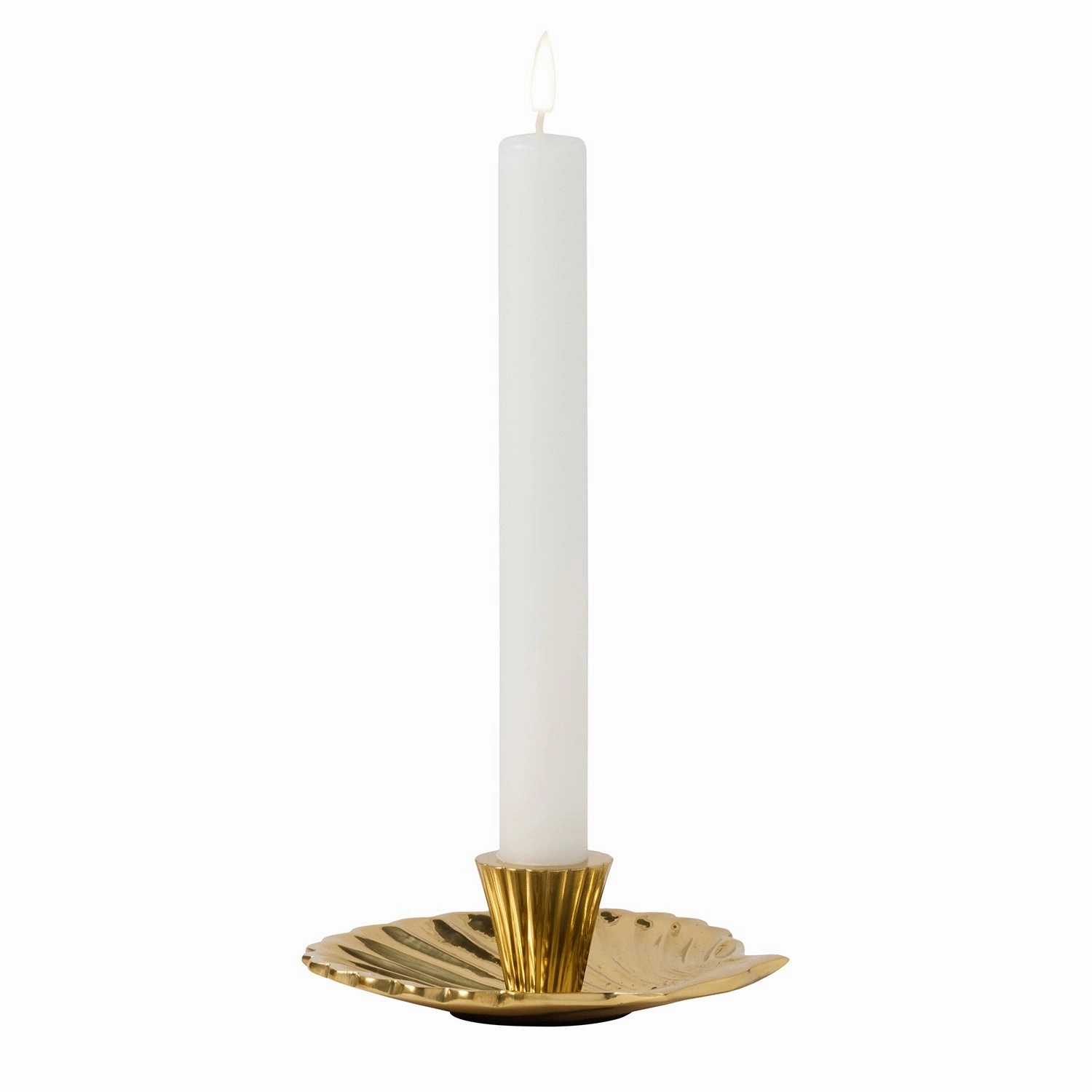 Jovie Polished Gold Candle Holder Set/2 Candle Holders discount collection