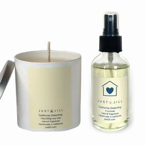 Just Jill Candle and Room Spray Duo-California Dreaming Home Decor Candles and Home Fragrances fast delivery