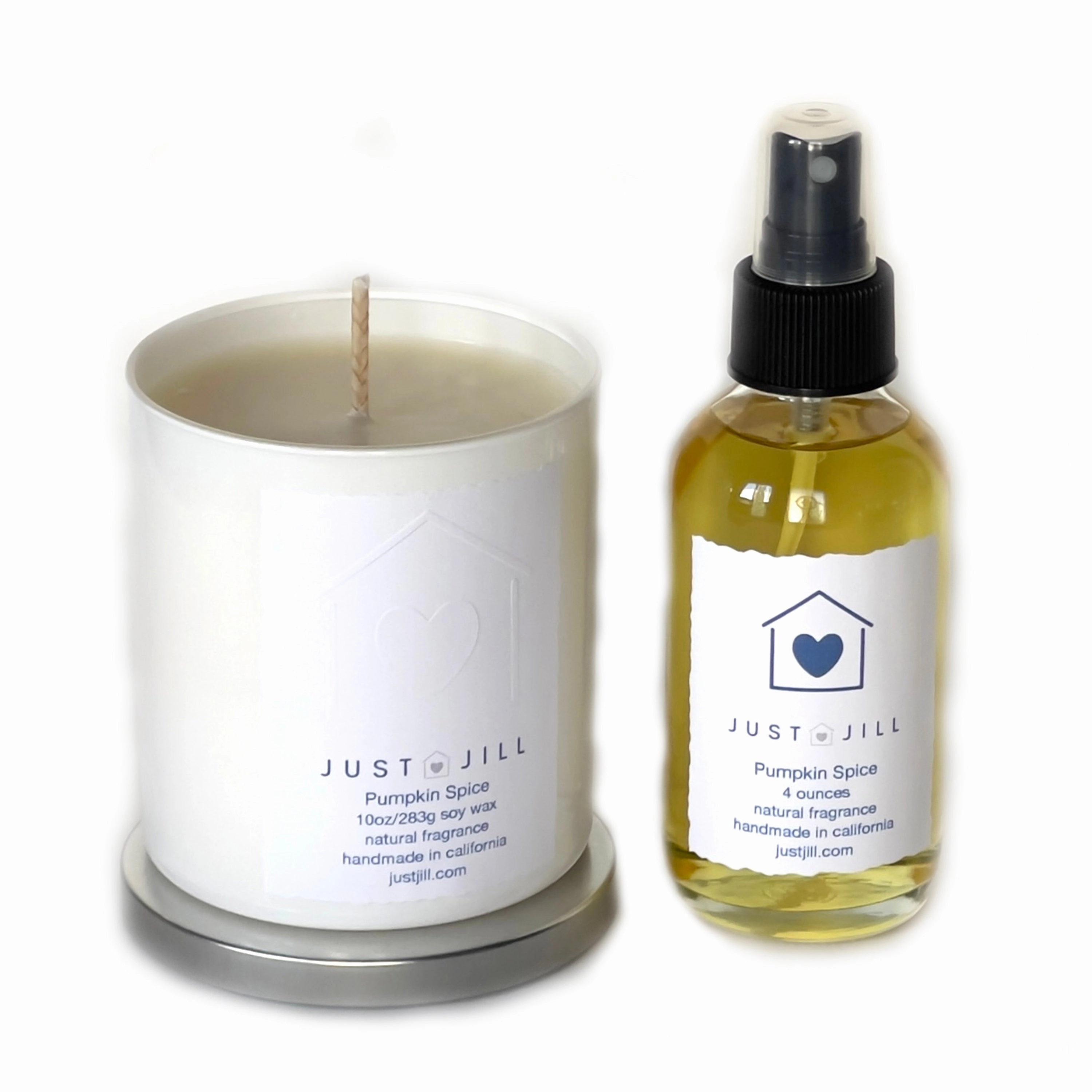 Just Jill Candle and Room Spray Set-Cinnamon Vanilla Home Decor Candles and Home Fragrances fast delivery