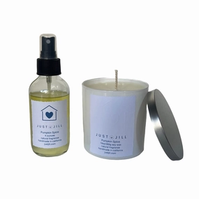 Just JIll Candle and Room Spray Set-Pumpkin Spice Home Decor Candles and Home Fragrances fast delivery