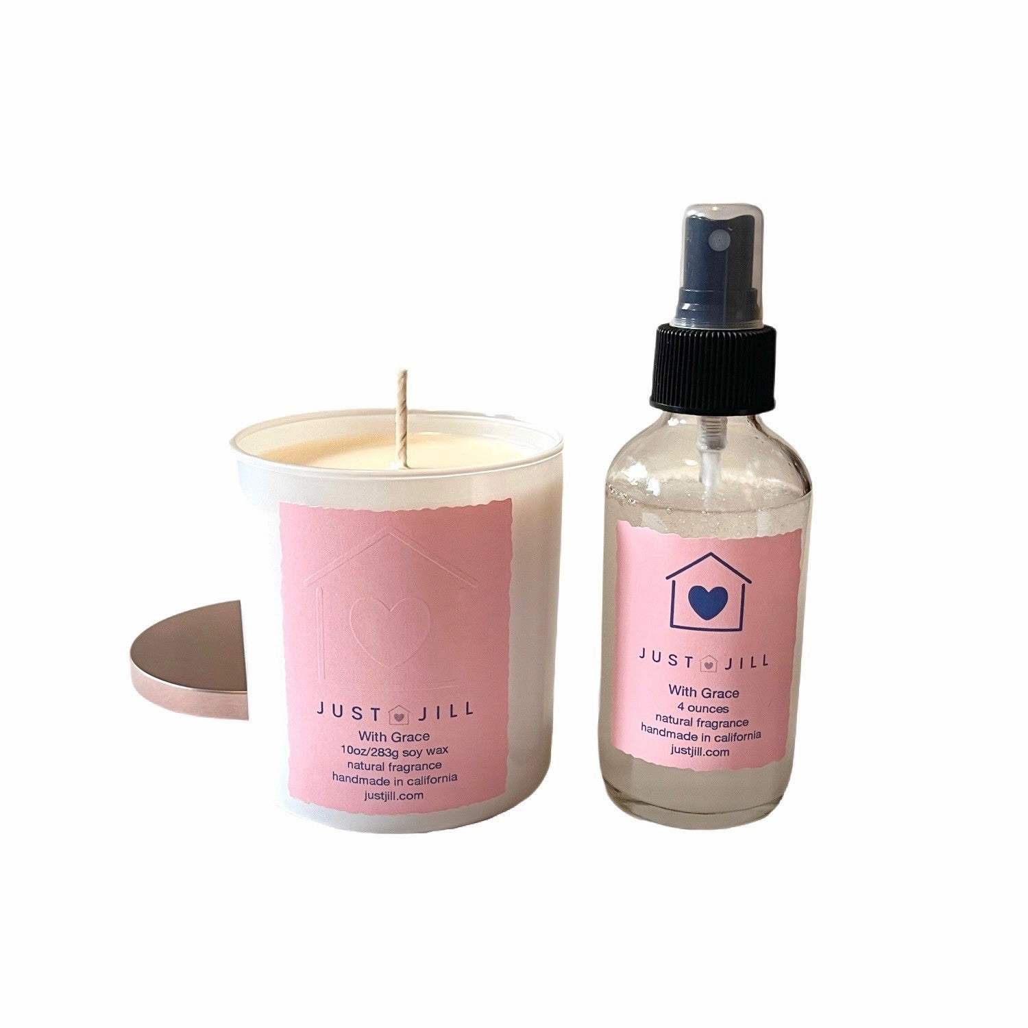 Just Jill "With Grace" Candle and Room Spray Home Decor Candles and Home Fragrances fast delivery