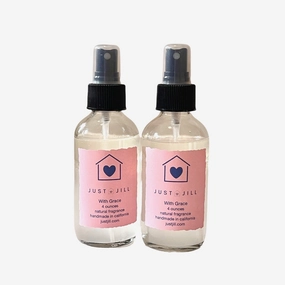 Just Jill "With Grace" Set of 2 Room Spray Home Decor Candles and Home Fragrances fast delivery