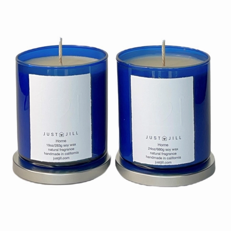 Just Jill Scented Candles Blue Signature "Home" Fragrance (2-pack)