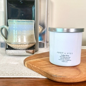 Just Jill Scented Candles Coffee Shop (2 pack) Home Decor Candles and Home Fragrances fast delivery