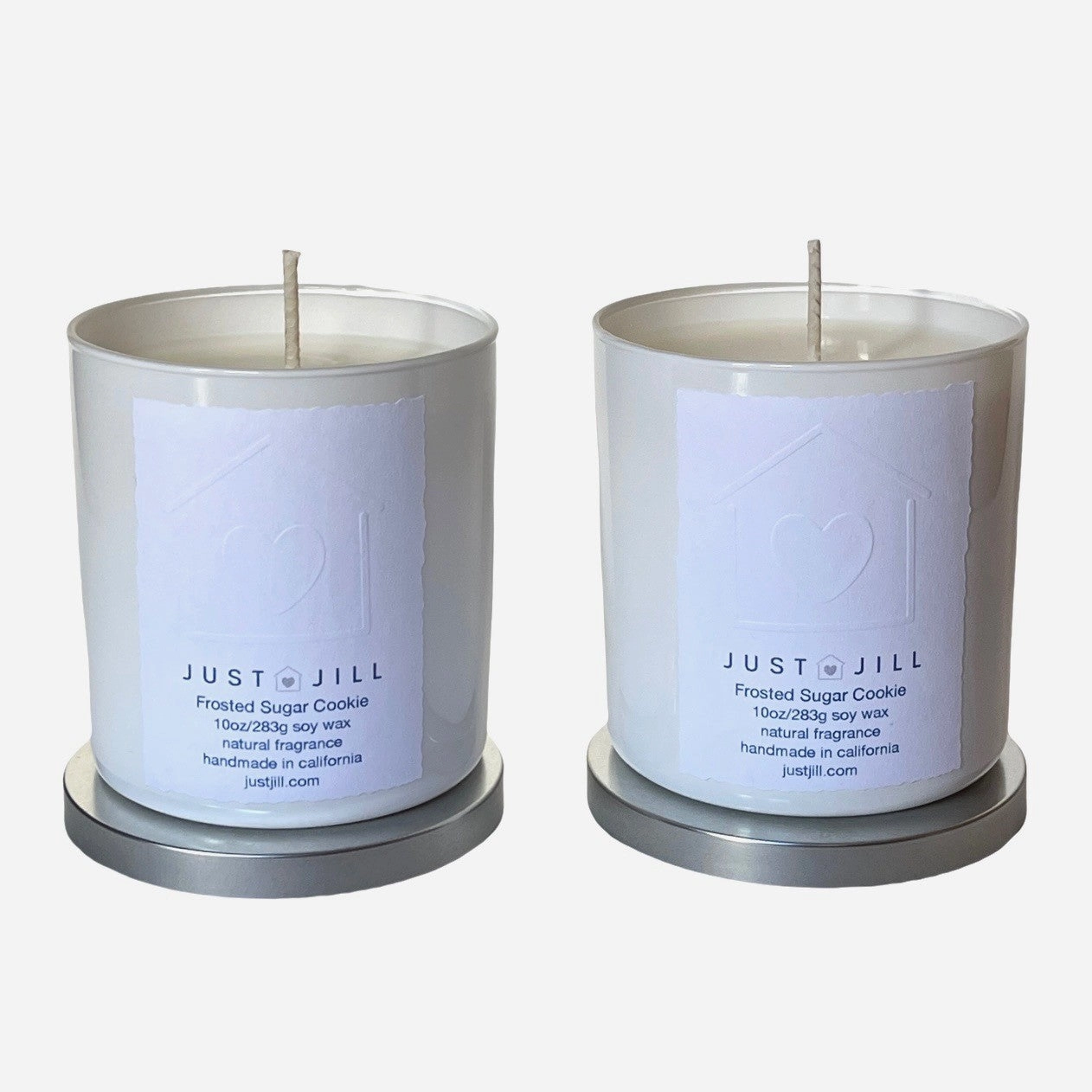 Just Jill Scented Candles Frosted Sugar Cookie (2 pack) Home Decor Candles and Home Fragrances fast delivery