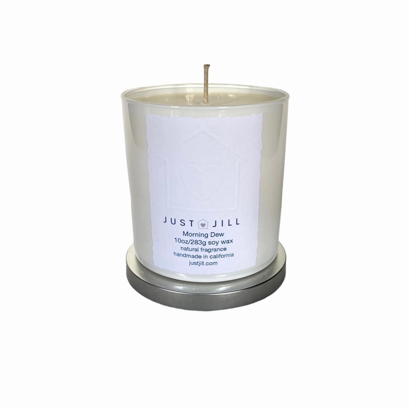 Just Jill Scented Candles Morning Dew and Midnight Garden (2 pack)