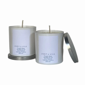 Just Jill Scented Candles Pumpkin Spice (2 pack) Home Decor Candles and Home Fragrances fast delivery