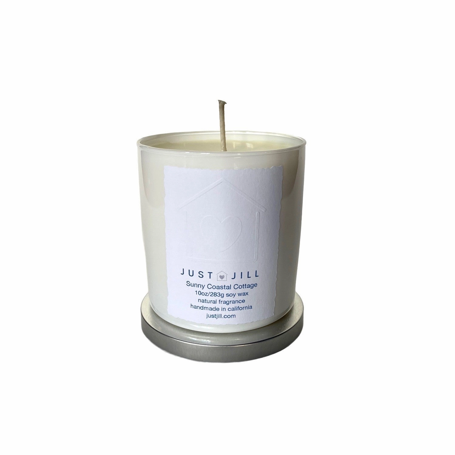 Just Jill Scented Candles-Sunny Coastal Cottage and Gardenia Tuberose (2 pack)