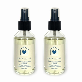 Just Jill Set of 2 Room Sprays California Dreaming Home Decor Candles and Home Fragrances fast delivery