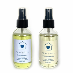 Just Jill Set of 2 Room Sprays California Dreaming and Orange Blossom Home Decor Candles and Home Fragrances fast delivery