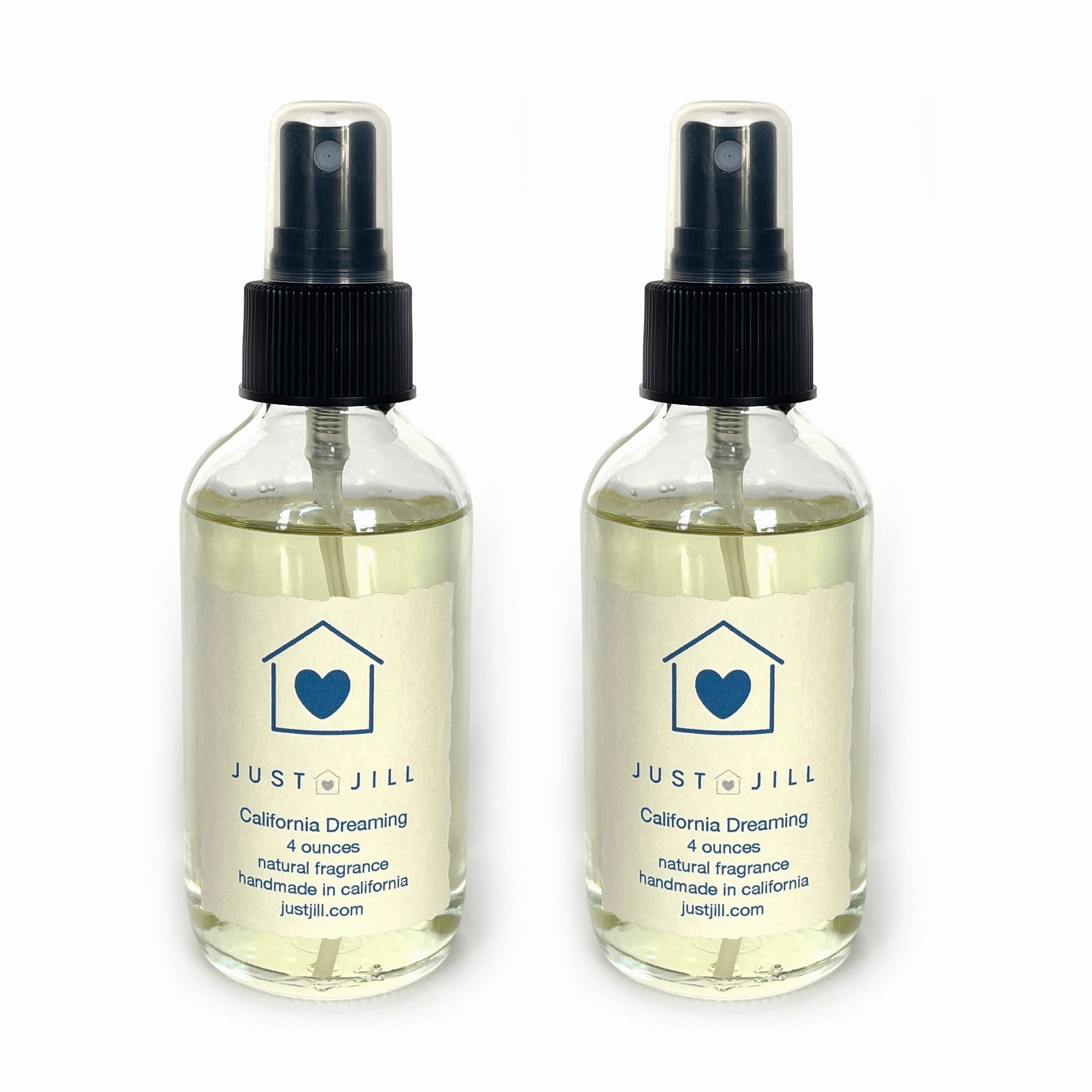 Just Jill Set of 2 Room Sprays California Dreaming Home Decor Candles and Home Fragrances fast delivery