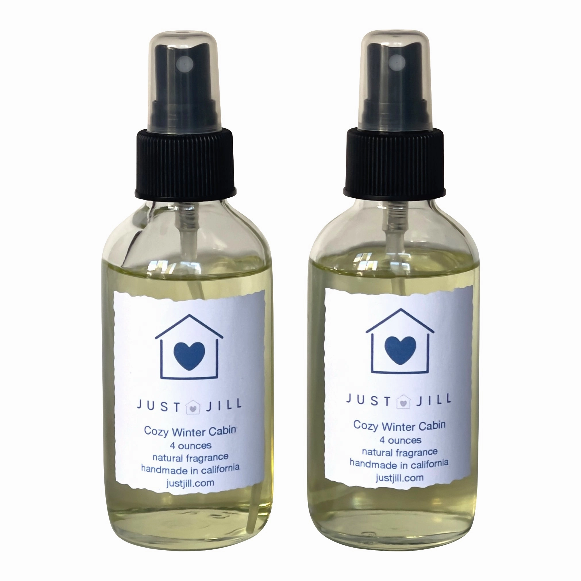 Just Jill Set of 2 Room Sprays Cozy Winter Cabin Home Decor Candles and Home Fragrances fast delivery