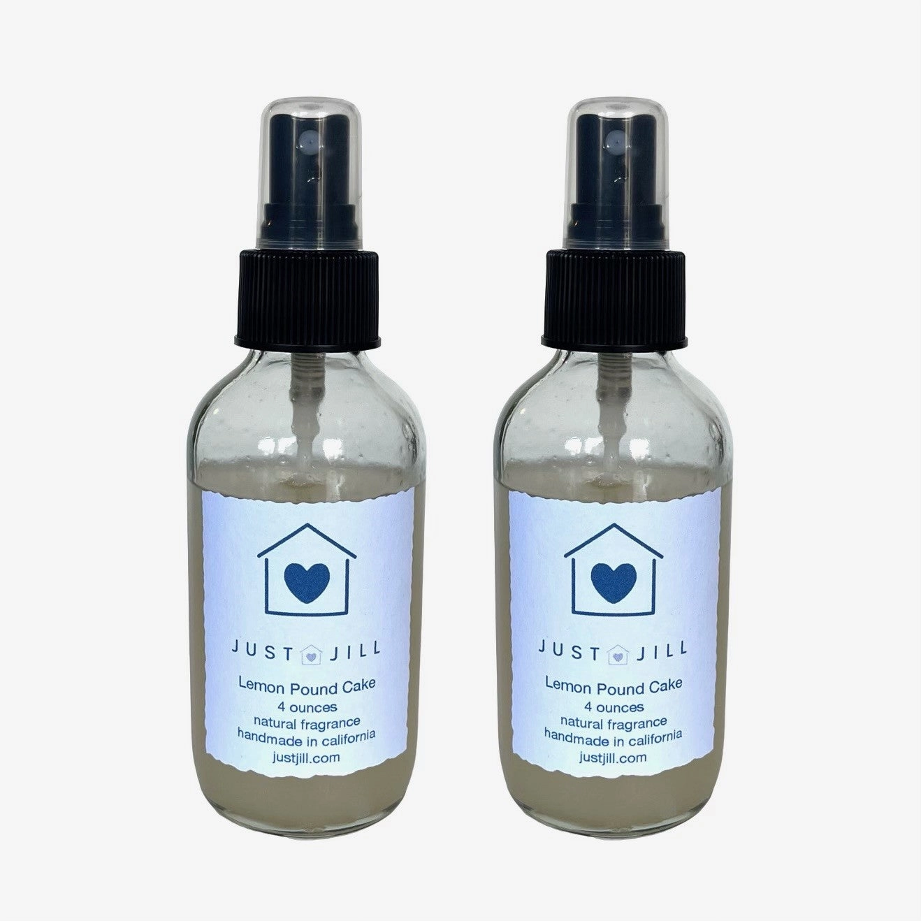 Just Jill Set of 2 Room Sprays-Lemon Pound Cake Home Decor Candles and Home Fragrances fast delivery
