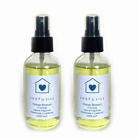 Just Jill Set of 2 Room Sprays Orange Blossom Home Decor Candles and Home Fragrances fast delivery