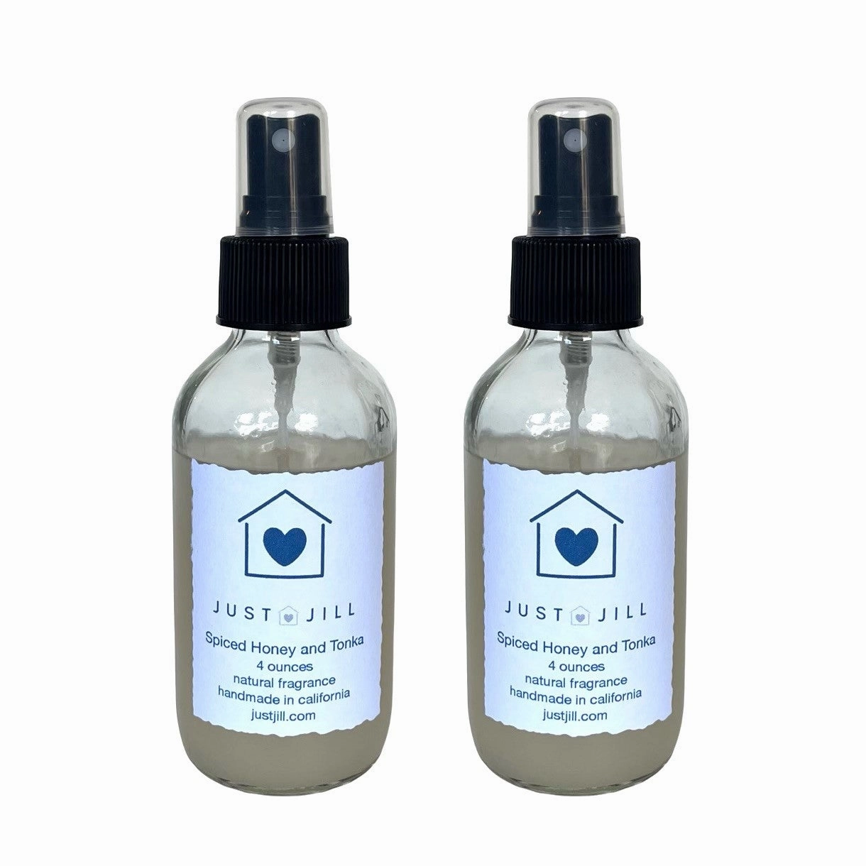 Just Jill Set of 2 Room Sprays-Spiced Honey and Tonka Home Decor Candles and Home Fragrances fast delivery