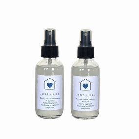 Just Jill Set of 2 Room Sprays -Sunny Coastal Cottage Home Decor Candles and Home Fragrances fast delivery