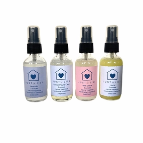 Just Jill Set of 4 Room Sprays-Seasonal Sampler Home Decor Candles and Home Fragrances fast delivery
