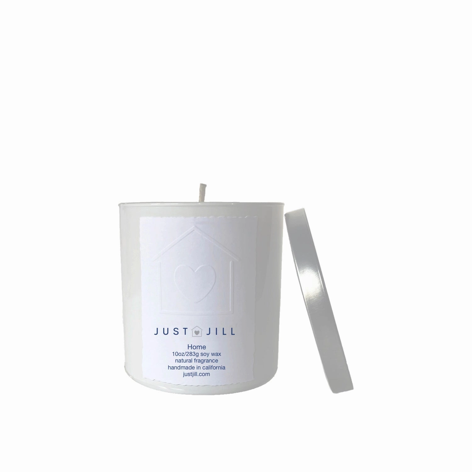 Just Jill Signature "Home" Candle - White Edition Home Decor Candles and Home Fragrances fast delivery