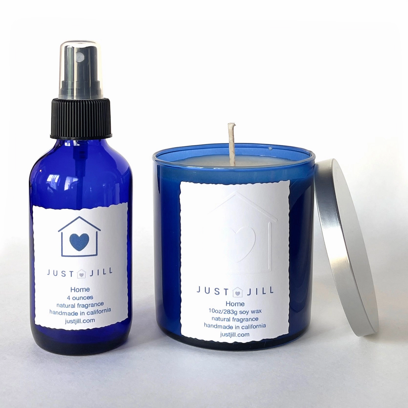 Just Jill Signature "Home" Candle and Room Spray Set