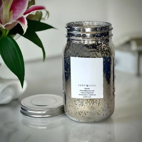 Just Jill Signature "Home" Mason Jar Candle 24oz Home Decor Candles and Home Fragrances fast delivery