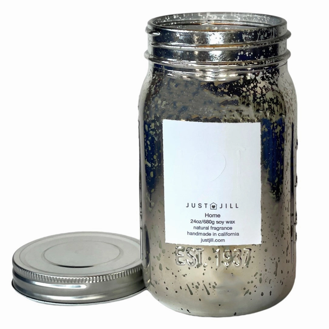 Just Jill Signature "Home" Mason Jar Candle 24oz