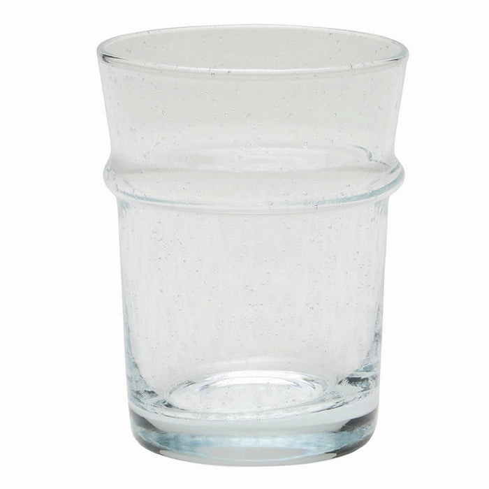 Kari Hand Blown Juice Glasses Set/6 (Clear) Drinkware best price