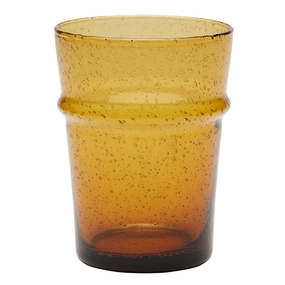 Kari Hand Blown Tumbler Glasses Set/6 (Amber) Drinkware best price