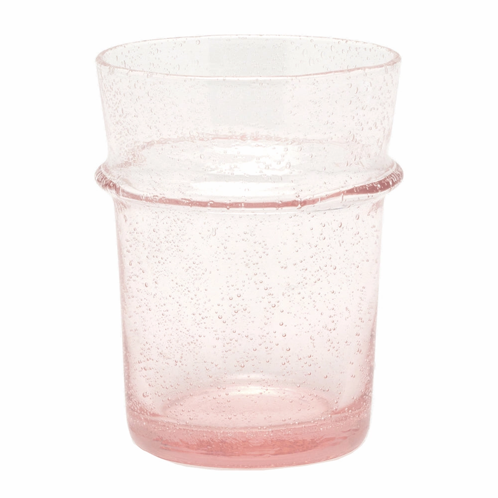 Kari Pink Hand Blown Glass Tumbler Glasses Set/6 Drinkware best price