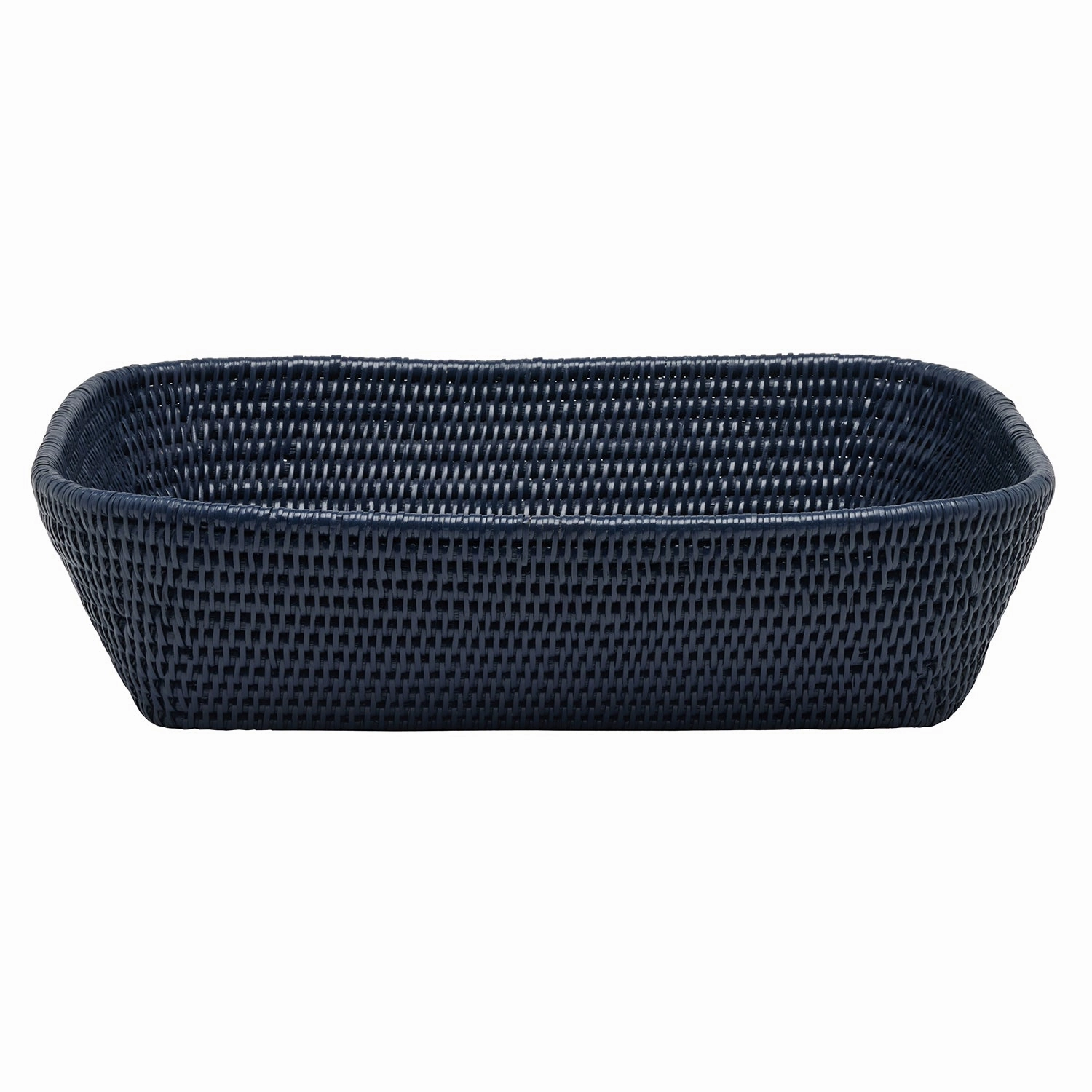 Kazan Rattan Storage Baskets Set of 2 (Midnight Blue) Decorative Baskets clearance deals