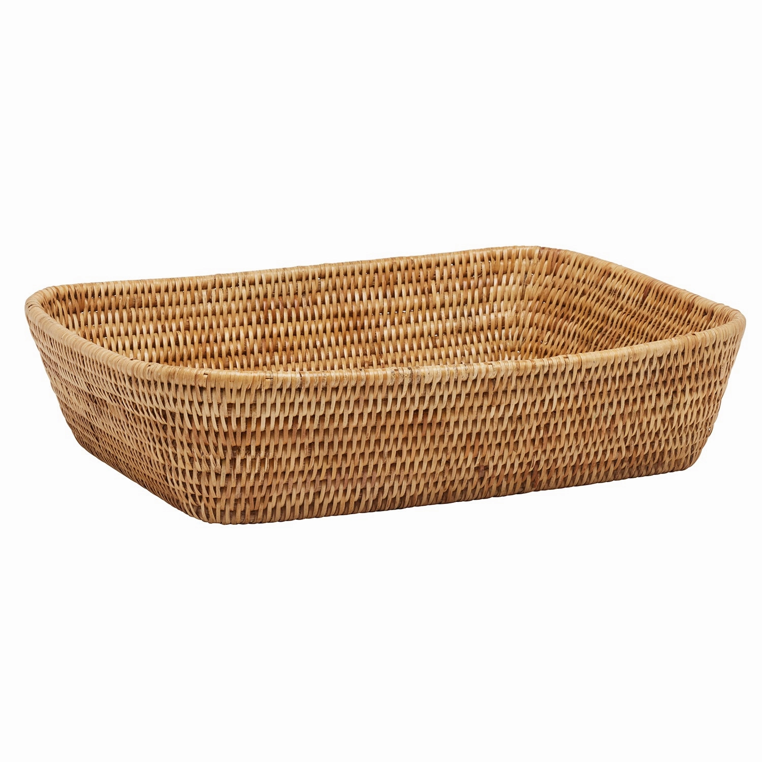 Kazan Rattan Storage Baskets Set of 2 (Natural) Decorative Baskets clearance deals