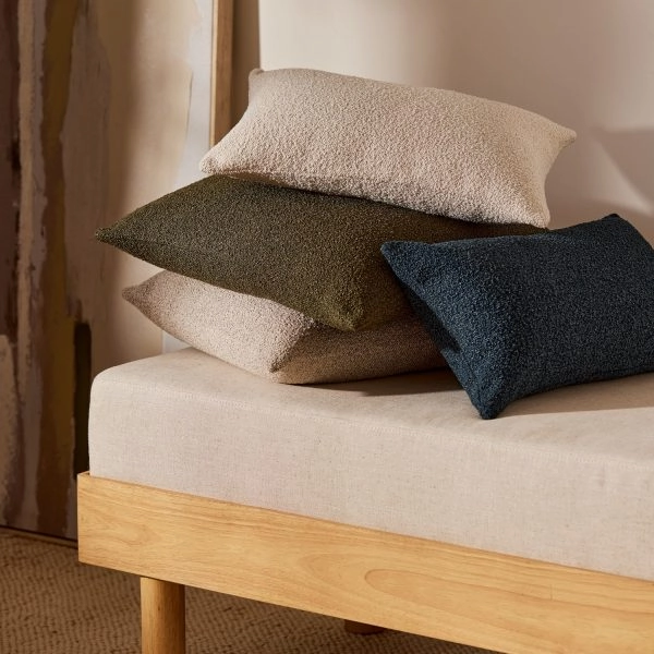 Kenzo Cream Boucle Cushion 30X50cm