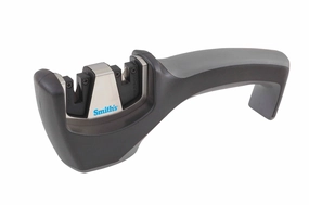 Kitchen IQ Gourmet Pull-Thru Carbide & Ceramic Knife Sharpener, Black Cutlery outlet discounts